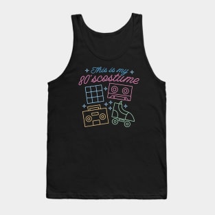 Neon Nostalgia: 80's Costume Classics Tank Top